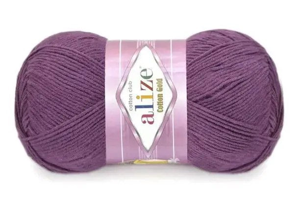 Alize Cotton Gold Yarn, 57 colors, 3.5 oz / 361 yds