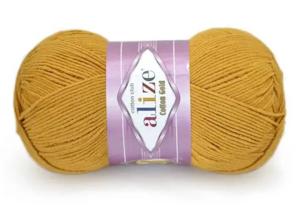Alize Cotton Gold Yarn, 57 colors, 3.5 oz / 361 yds