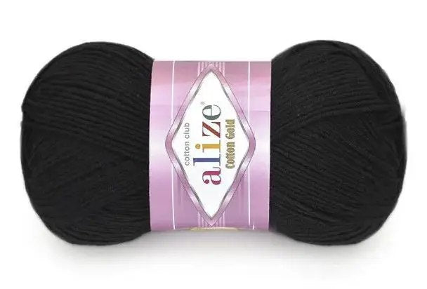 Alize Cotton Gold Yarn, 57 colors, 3.5 oz / 361 yds
