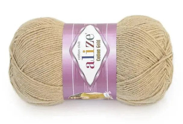 Alize Cotton Gold Yarn, 57 colors, 3.5 oz / 361 yds