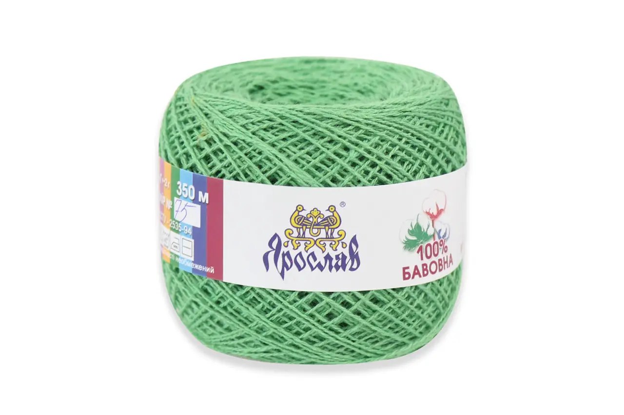 Yaroslav Cotton 14/2, 18 colors, 1.76 oz / 382 yds