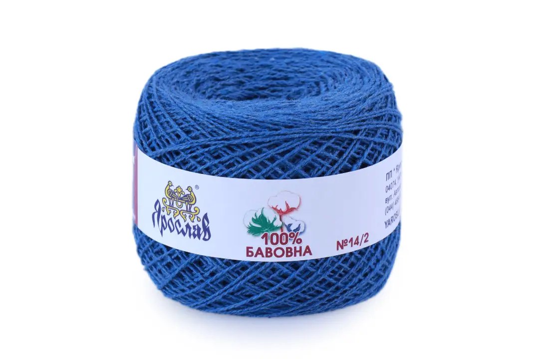 Yaroslav Cotton 14/2, 18 colors, 1.76 oz / 382 yds