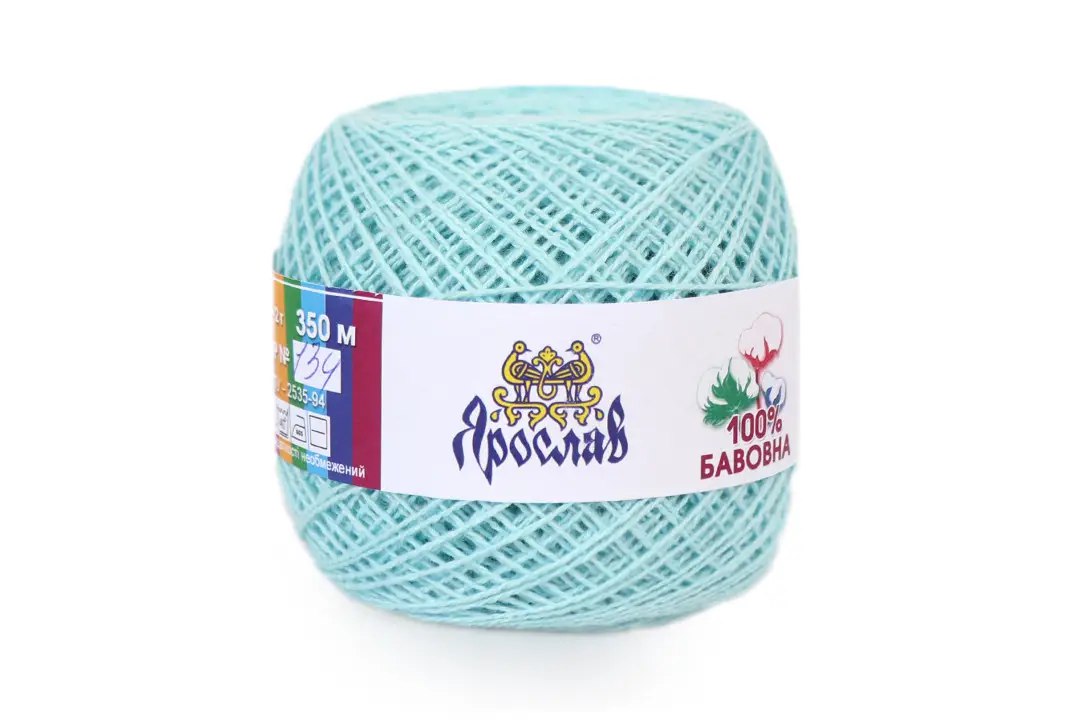 Yaroslav Cotton 14/2, 18 colors, 1.76 oz / 382 yds