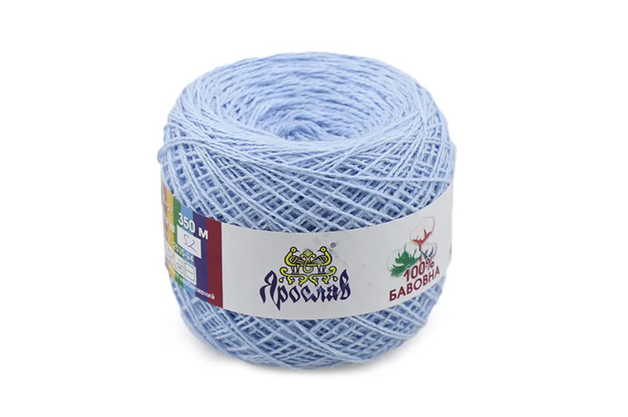 Yaroslav Cotton 14/2, 18 colors, 1.76 oz / 382 yds