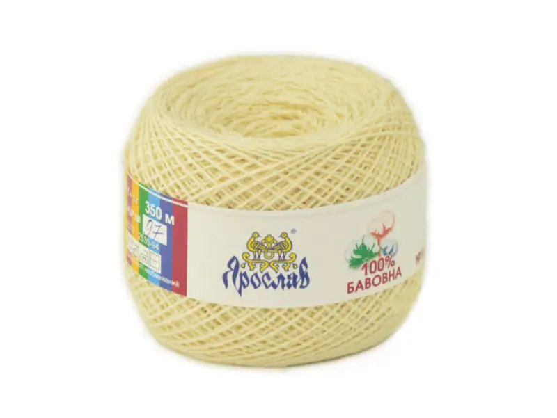 Yaroslav Cotton 14/2, 18 colors, 1.76 oz / 382 yds