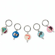 Set of 5 Christmas stitch markers